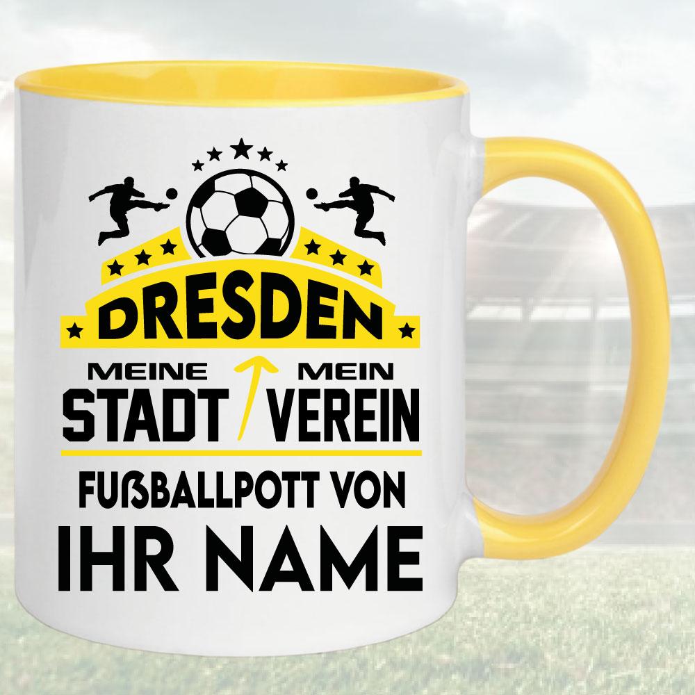 Tasse Gelb