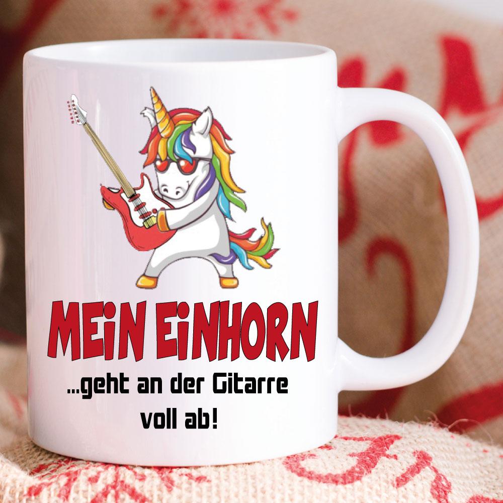 Einhorn Gitarreneinhorn