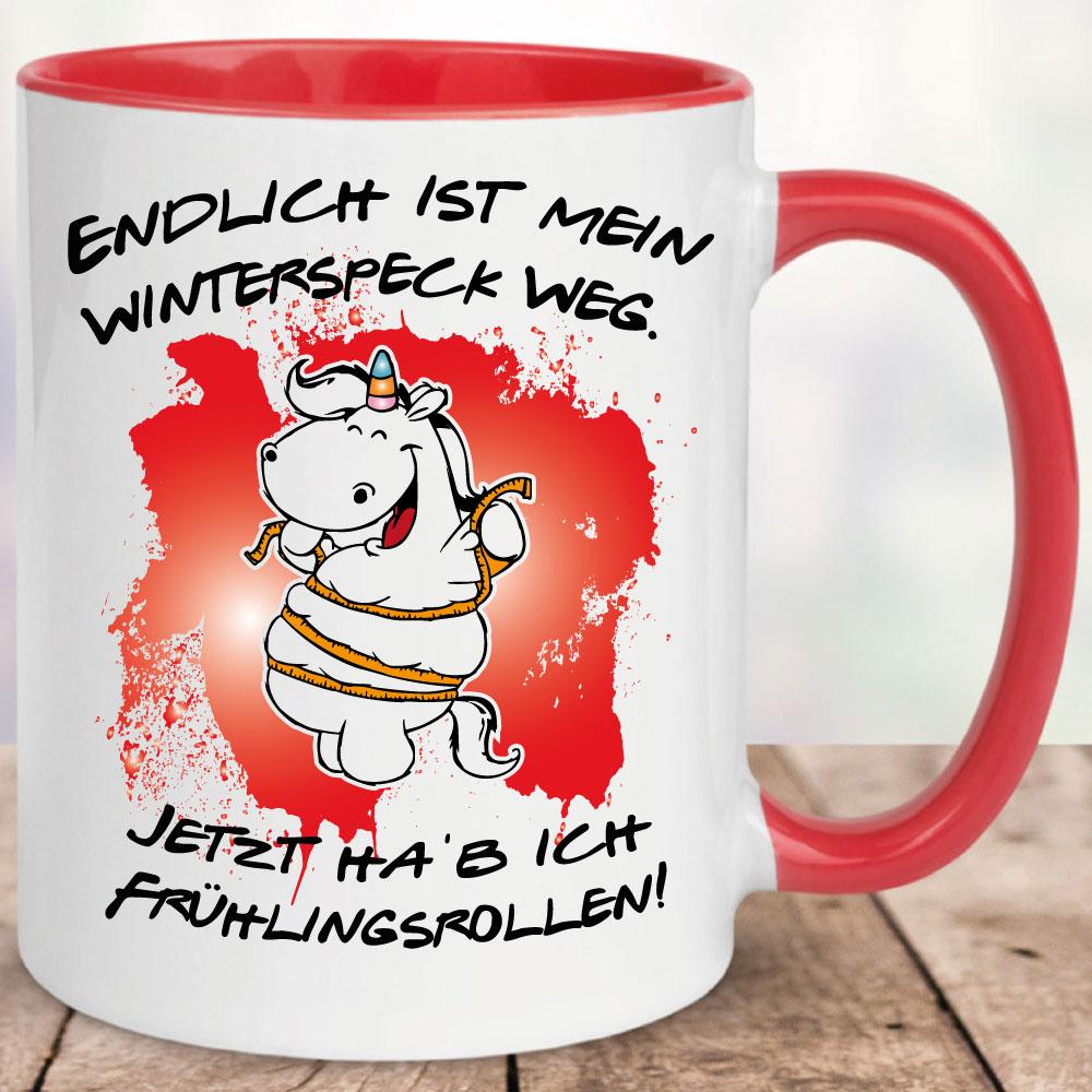 Einhorn Frühlingsrollen