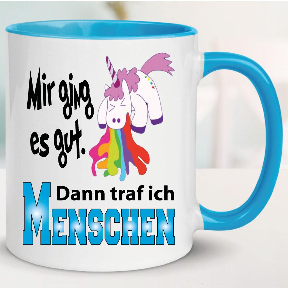 Einhorn Menschen