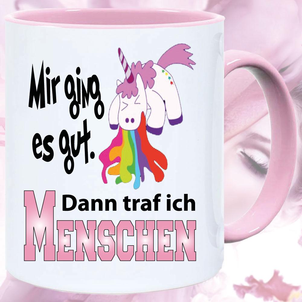 Einhorn Menschen