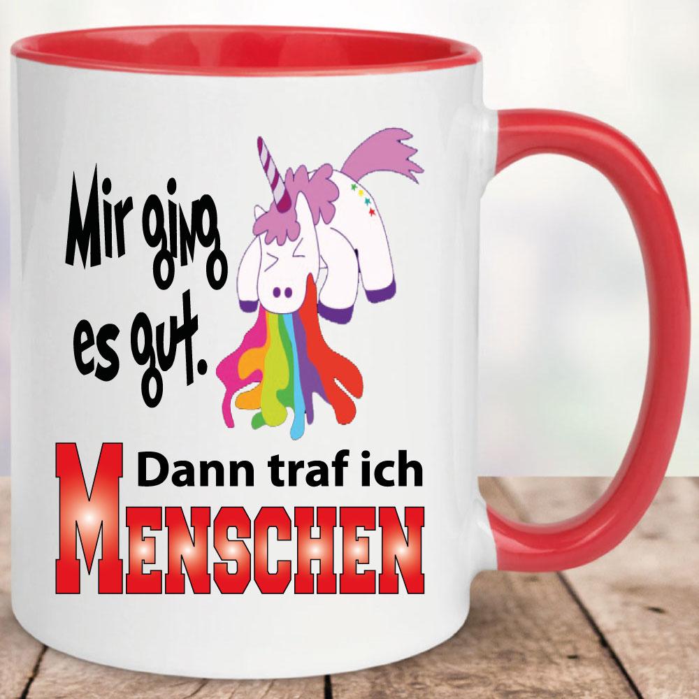 Einhorn Menschen