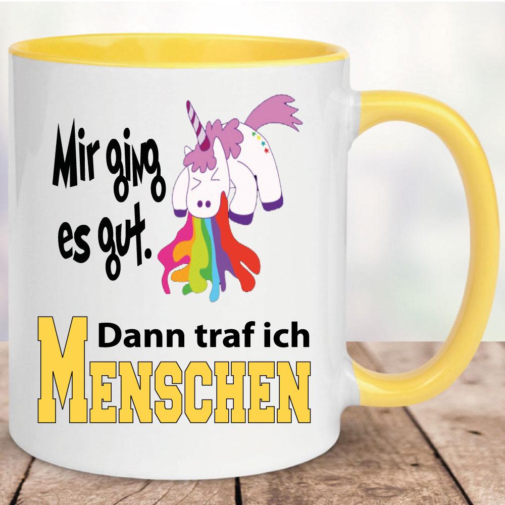 Einhorn Menschen