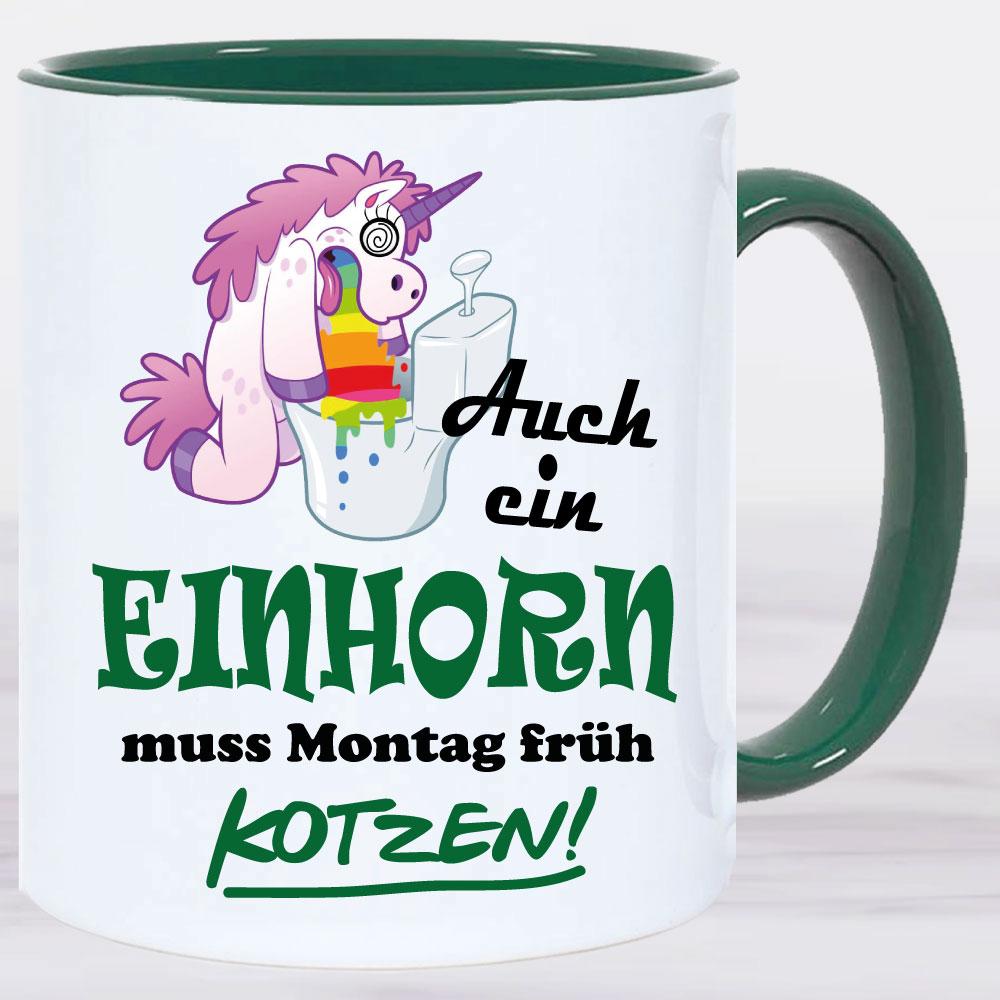 Einhorn Montag Kotzen