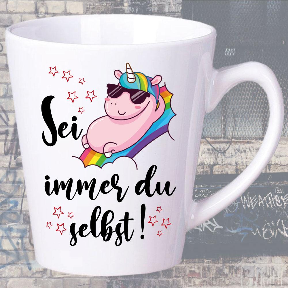 Einhorn Sei immer du selbst