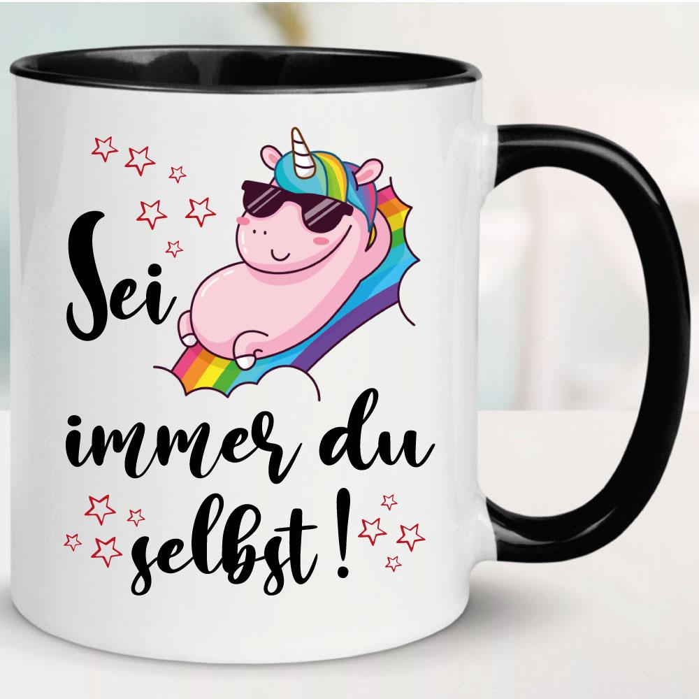 Einhorn Sei immer du selbst