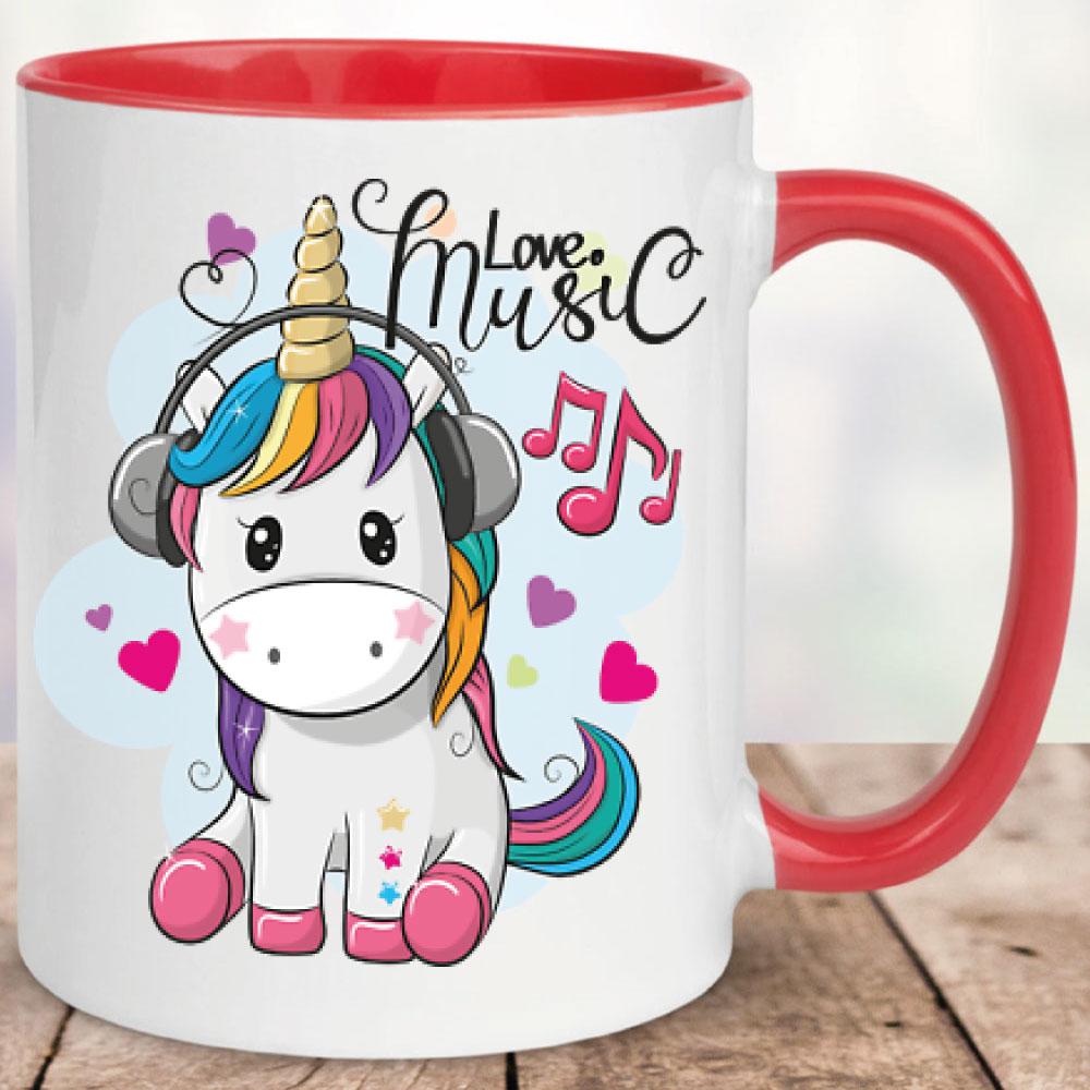 Einhorn I Love Music