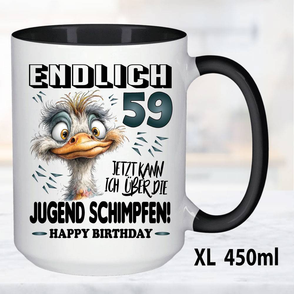 XL Schwarz 450ml