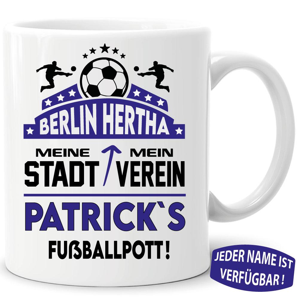 Fantasse Weiß Personalisiert Hertha Berlin
