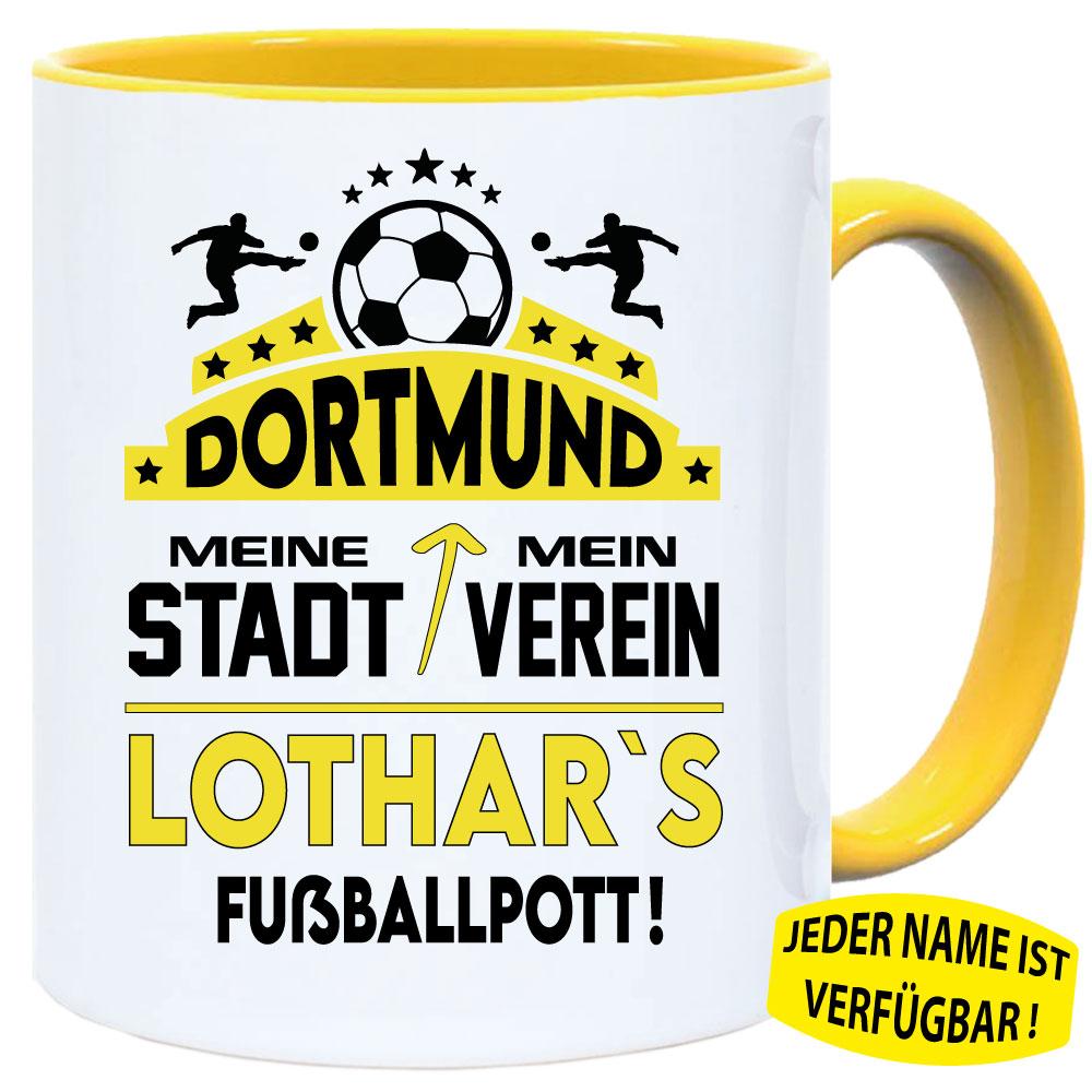 Personalisierte Tasse Dortmund