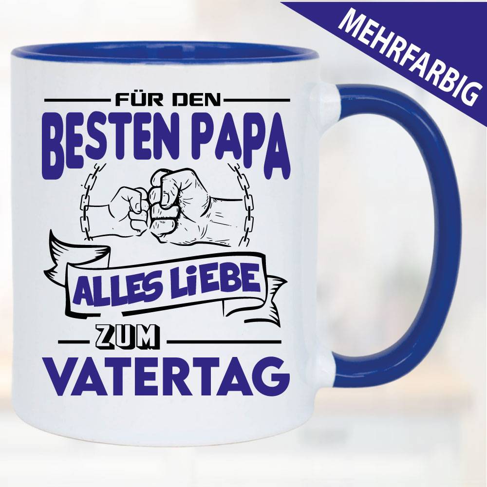 Tasse Vatertag Papa und ich