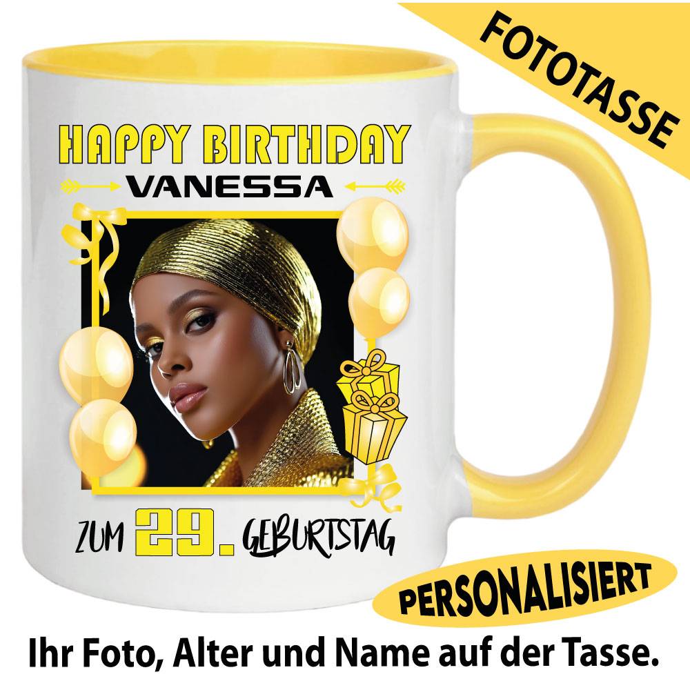 Fototasse-Geburtstag-Personalisiert-Bild-Gelb