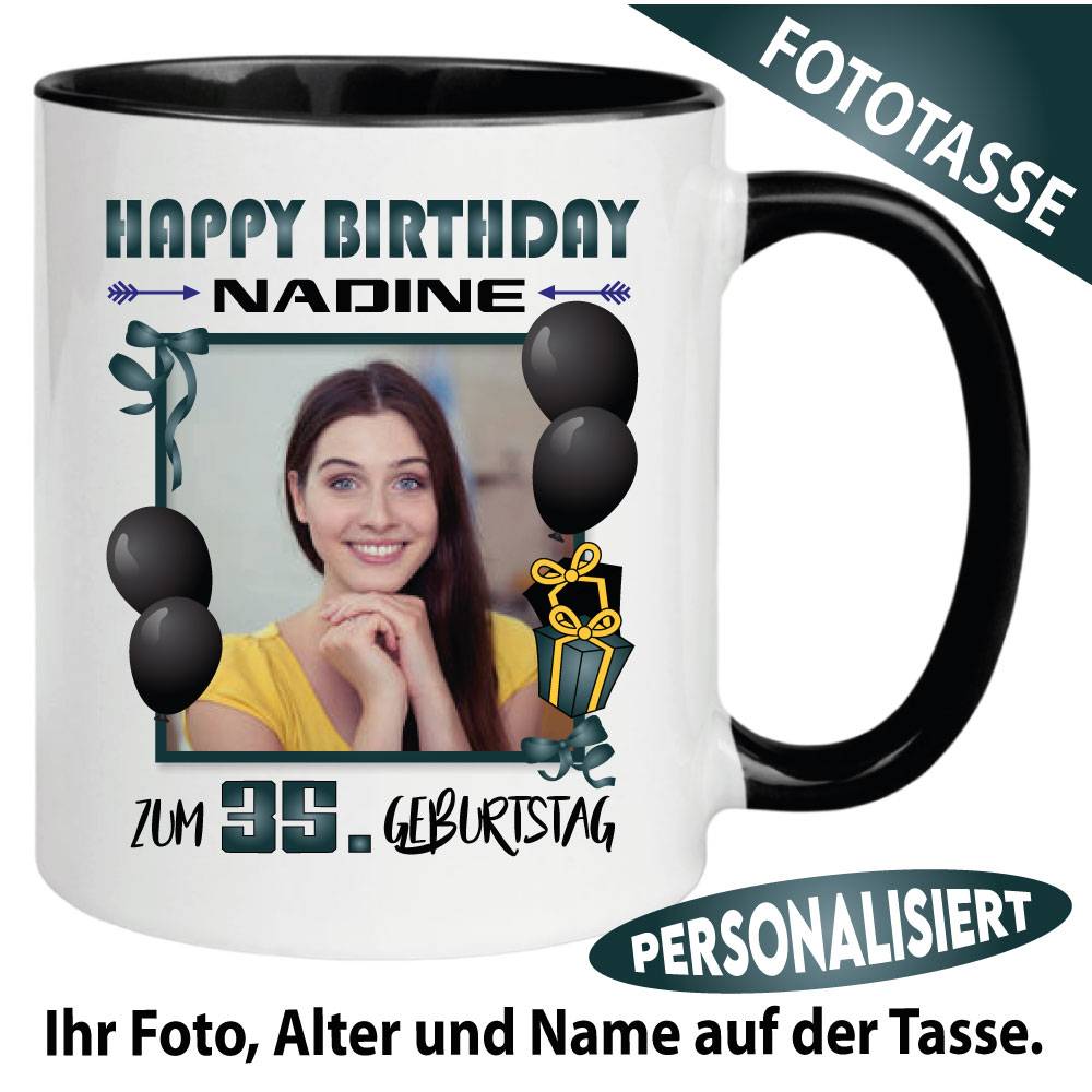 Fototasse-Geburtstag-Personalisiert-Bild-Schwarz