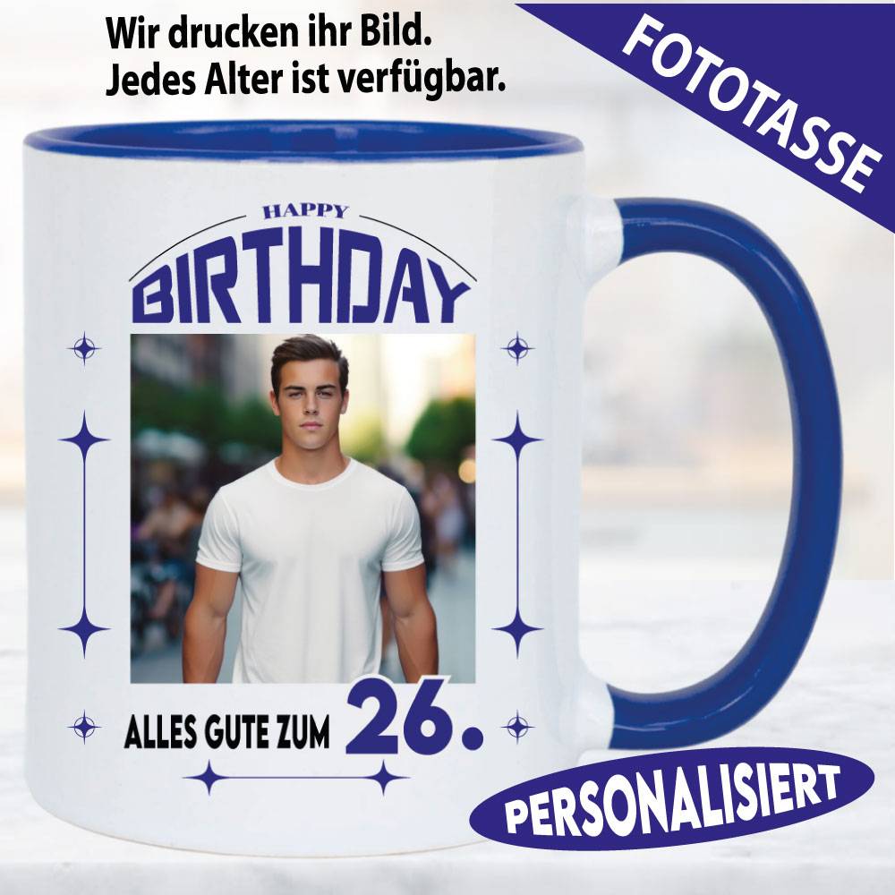 Fototasse-Geburtstag-Personalisiert-Photo-Alterszahl-Dunkelblau