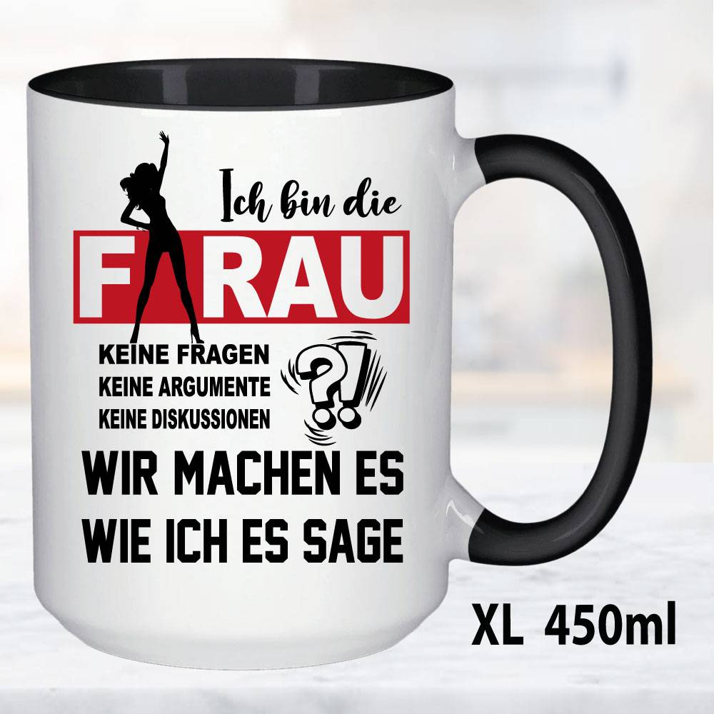 XL Schwarz 450ml
