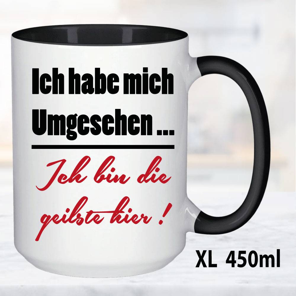 XL Schwarz 450ml