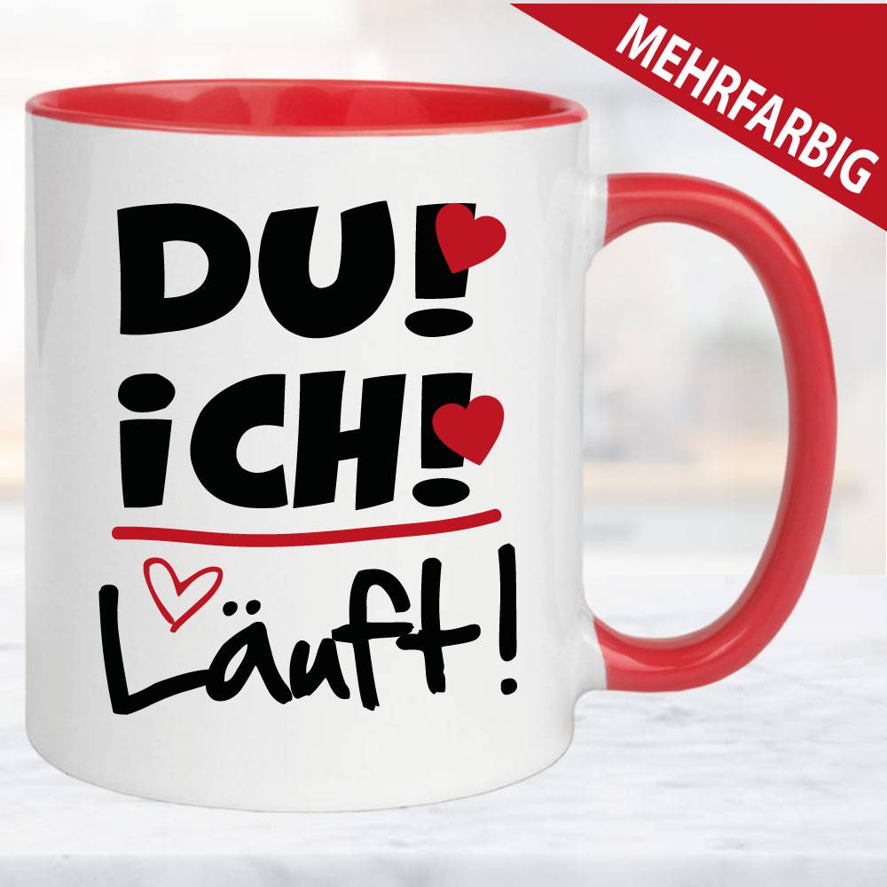 Tasse-Frau-Du-und-Ich-Läuft