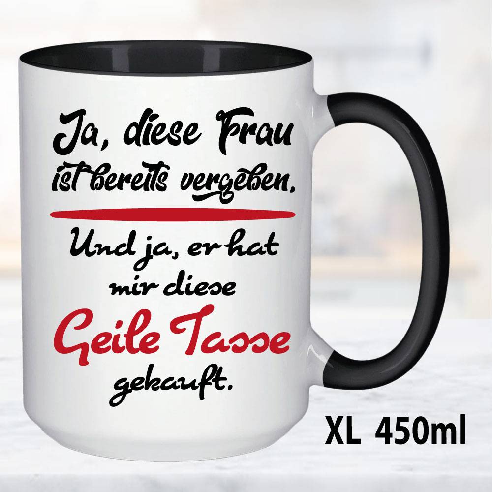 XL Schwarz 450ml