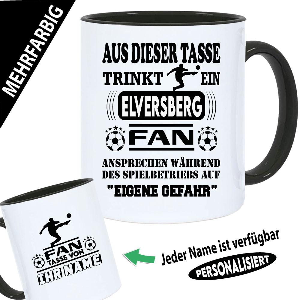 Tasse Fußballverein mit Name Elversberg