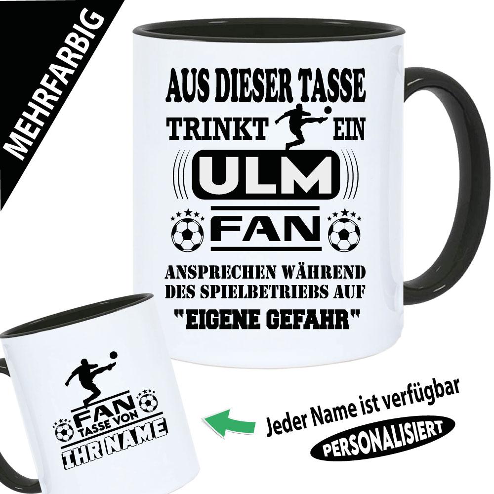 Tasse Fußballverein mit Name Ulm