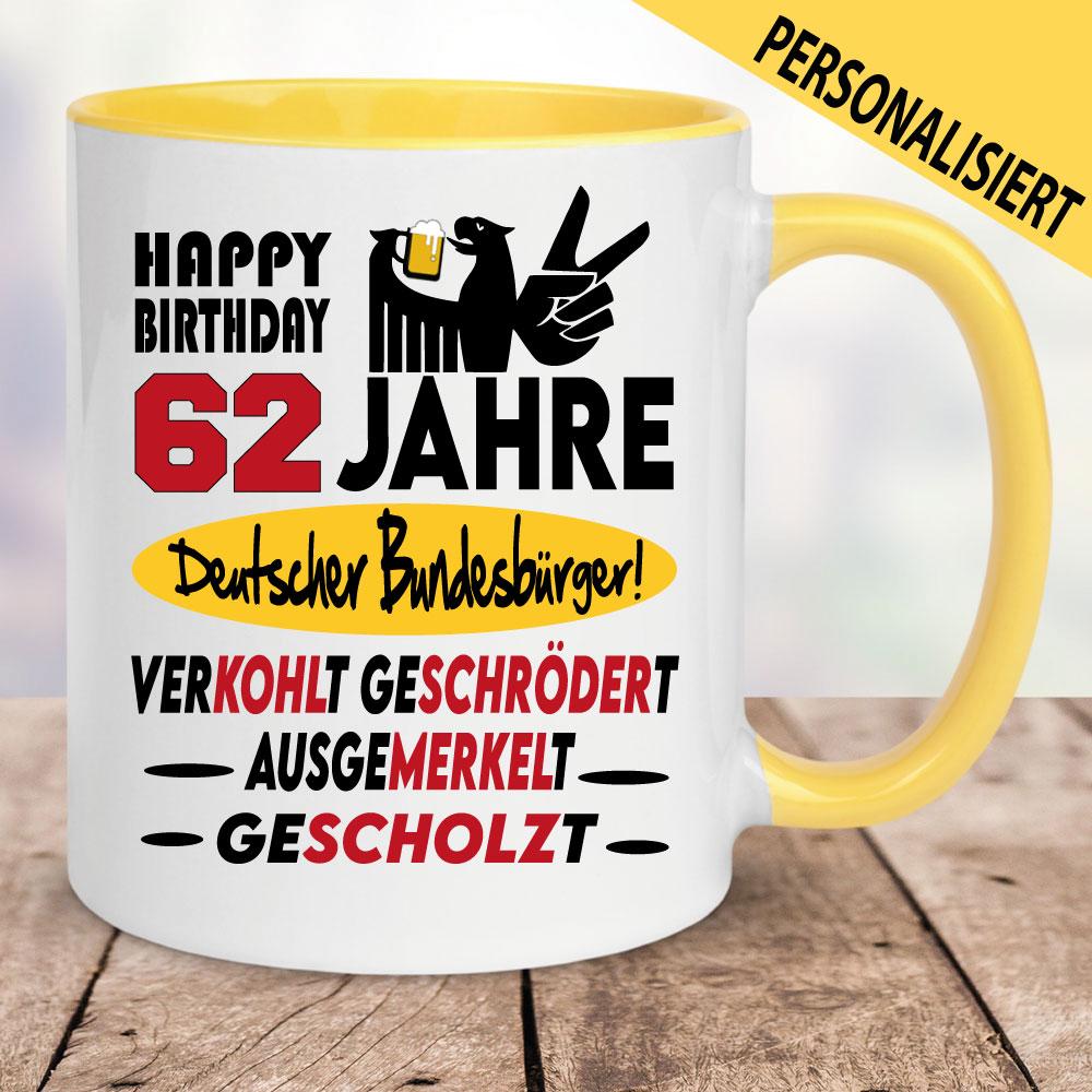 Tasse Politik in Deutschland zum Geburtstag