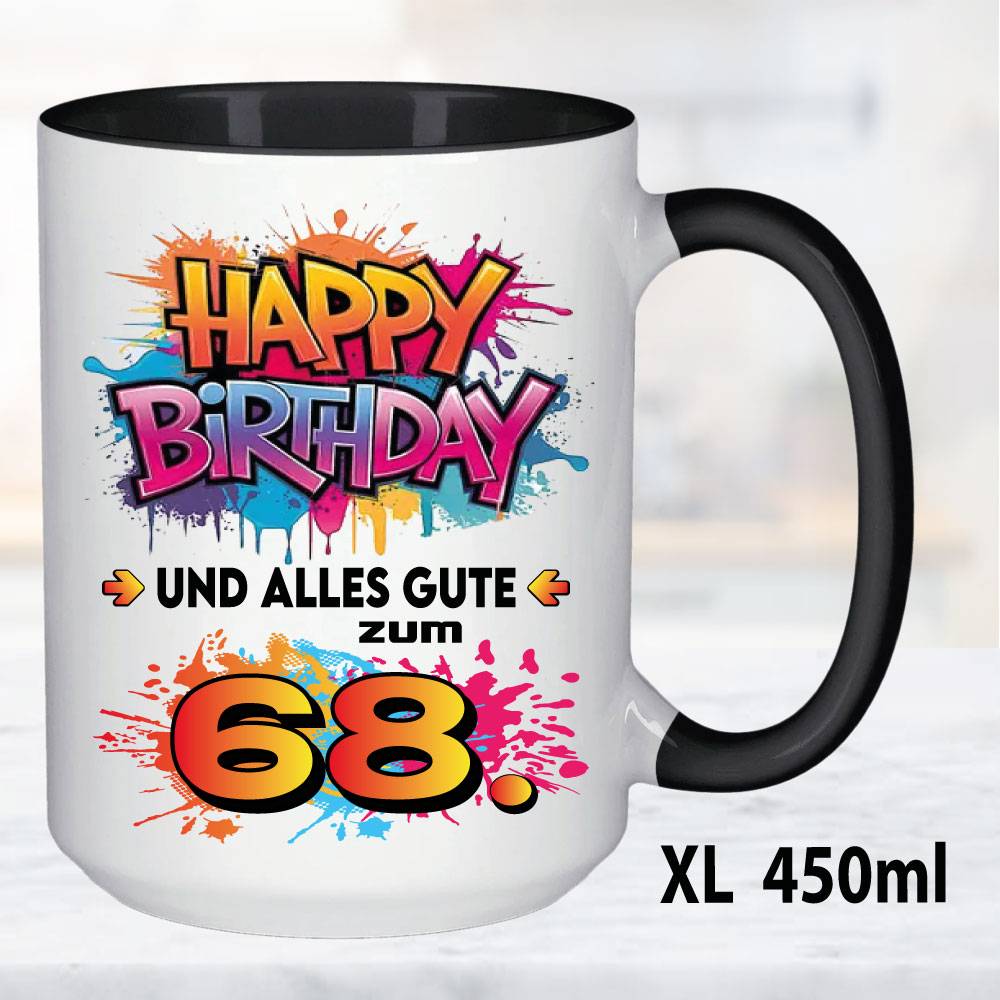 XL Schwarz 450ml