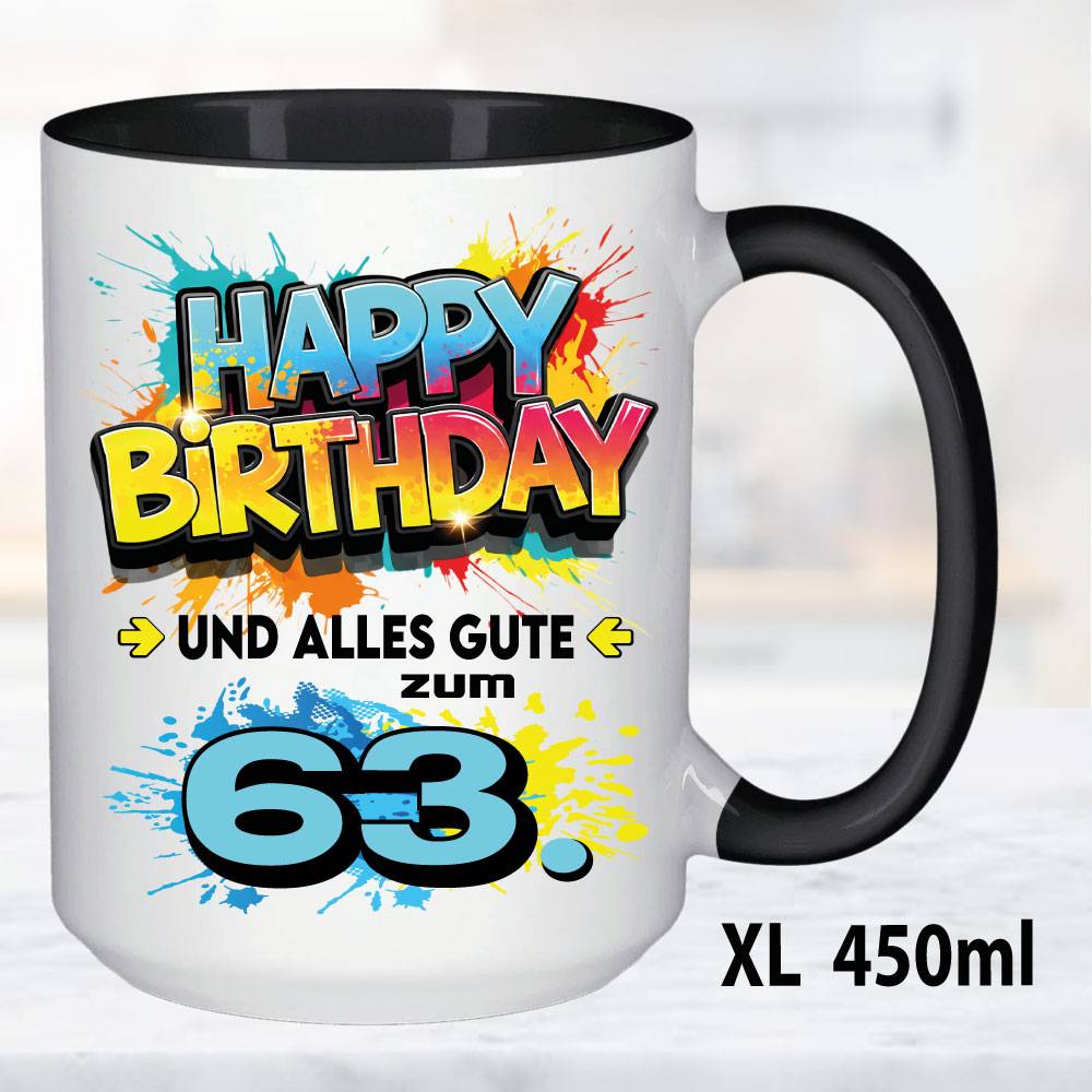 XL Schwarz 450ml