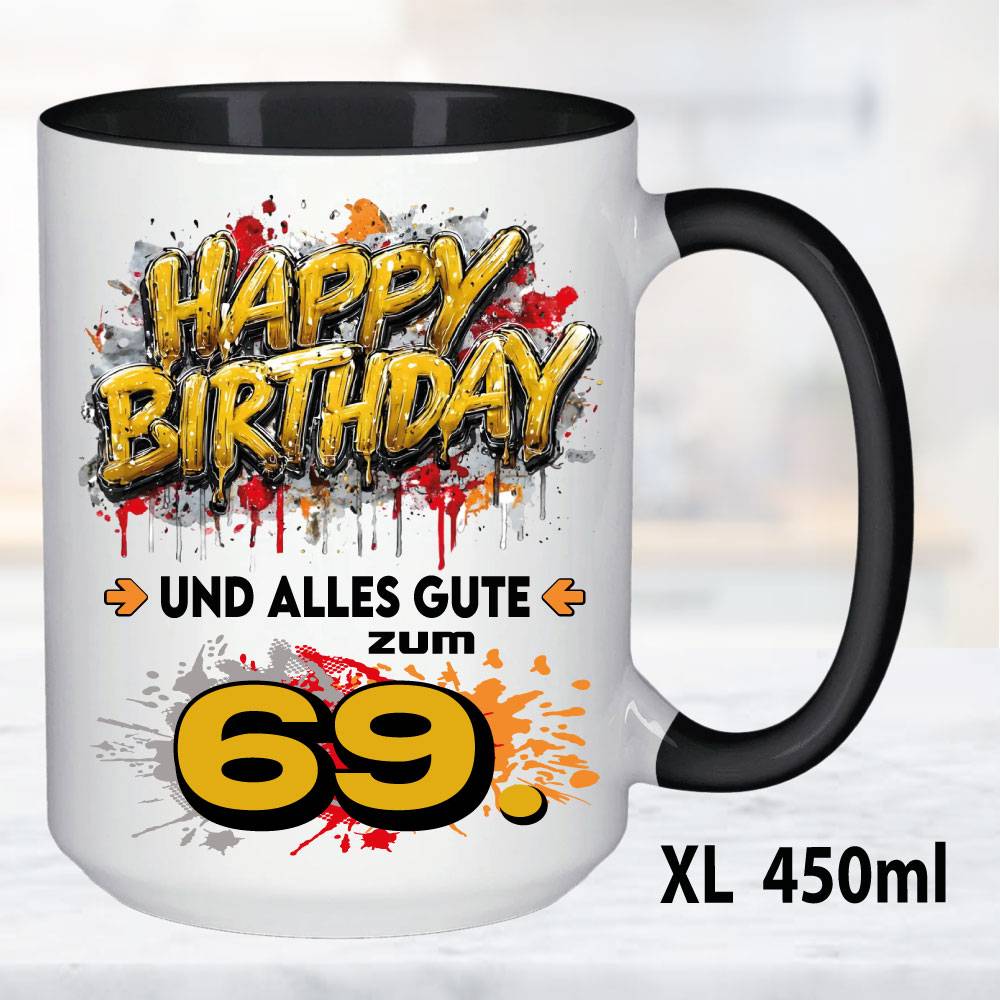 XL Schwarz 450ml