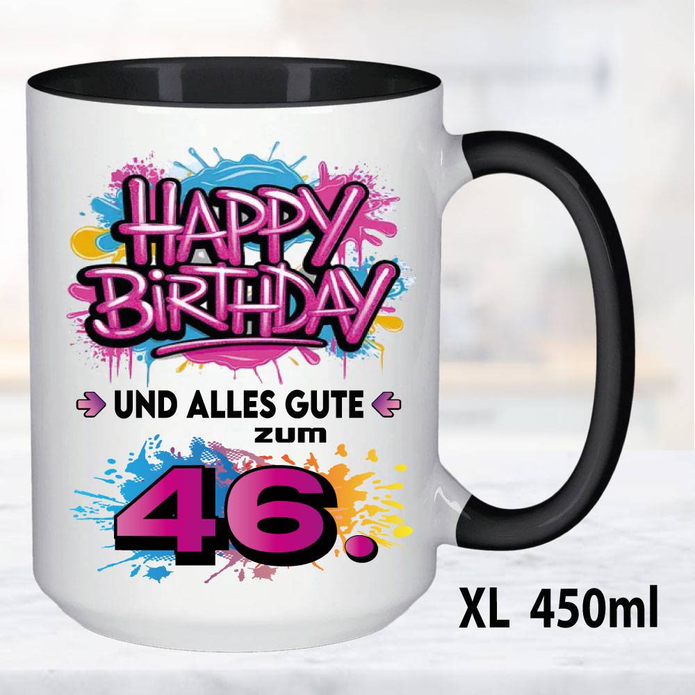 XL Schwarz 450ml