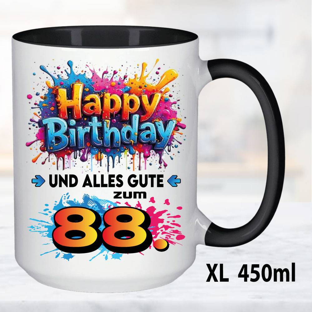XL Schwarz 450ml