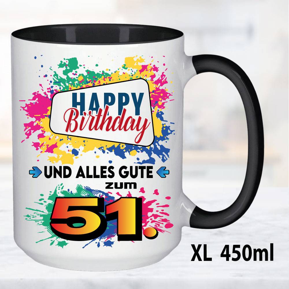 XL Schwarz 450ml