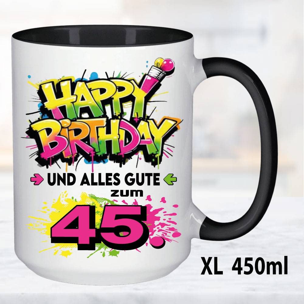 XL Schwarz 450ml