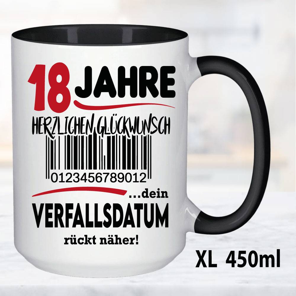 XL Schwarz 450ml