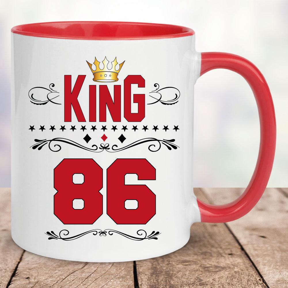 Geburtstagstasse King