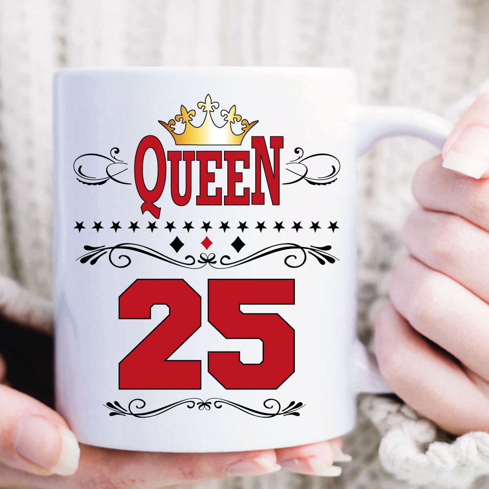 Geburtstagstasse Queen