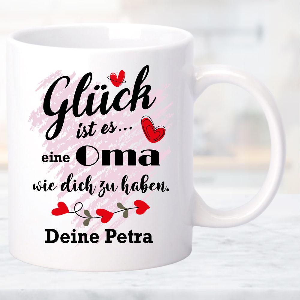 Glückstasse für die Familie