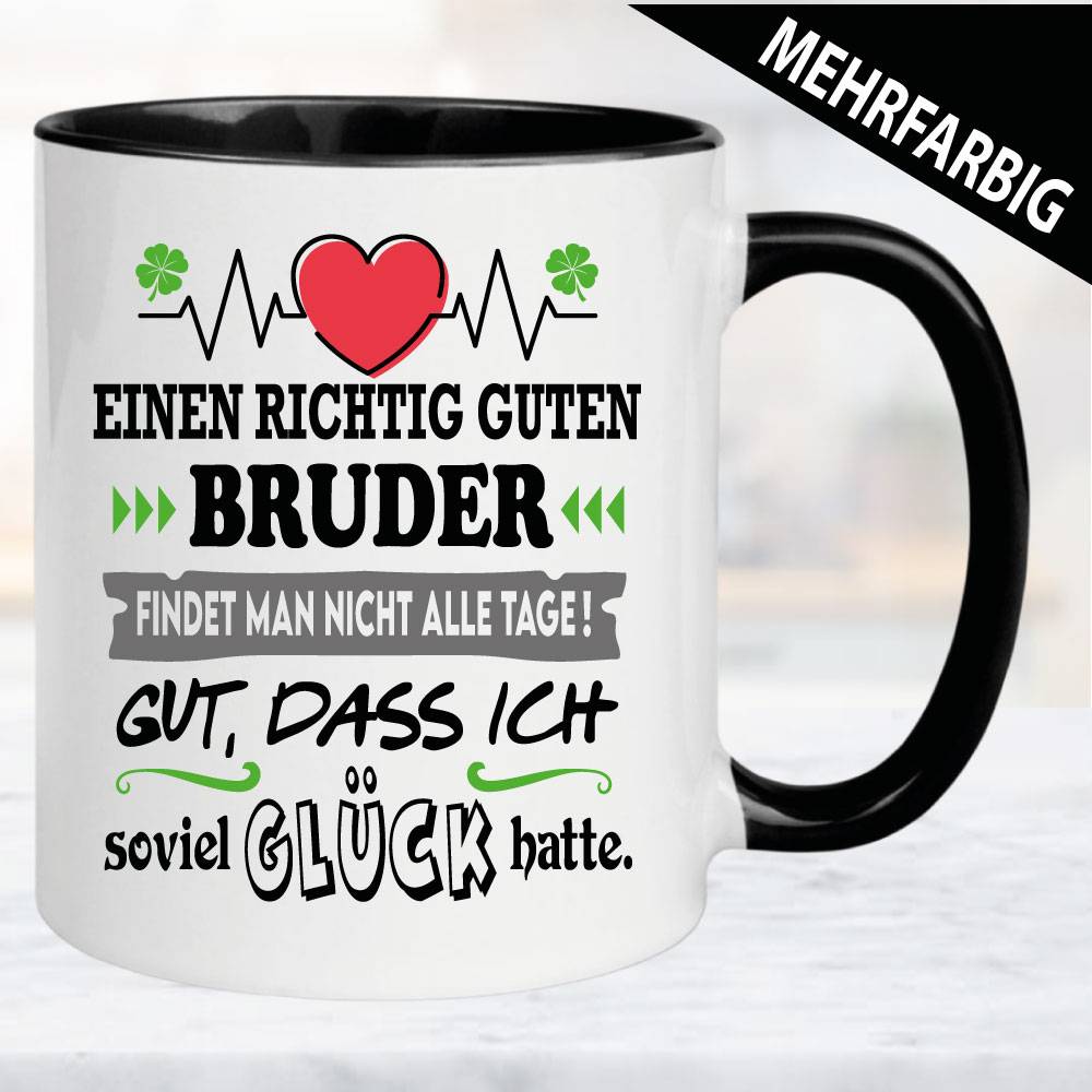Bester Bruder. Tasse zum verschenken.