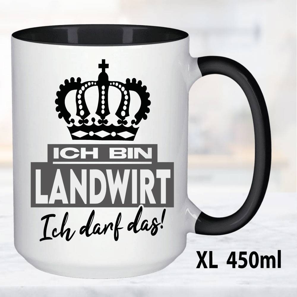 XL Schwarz 450ml