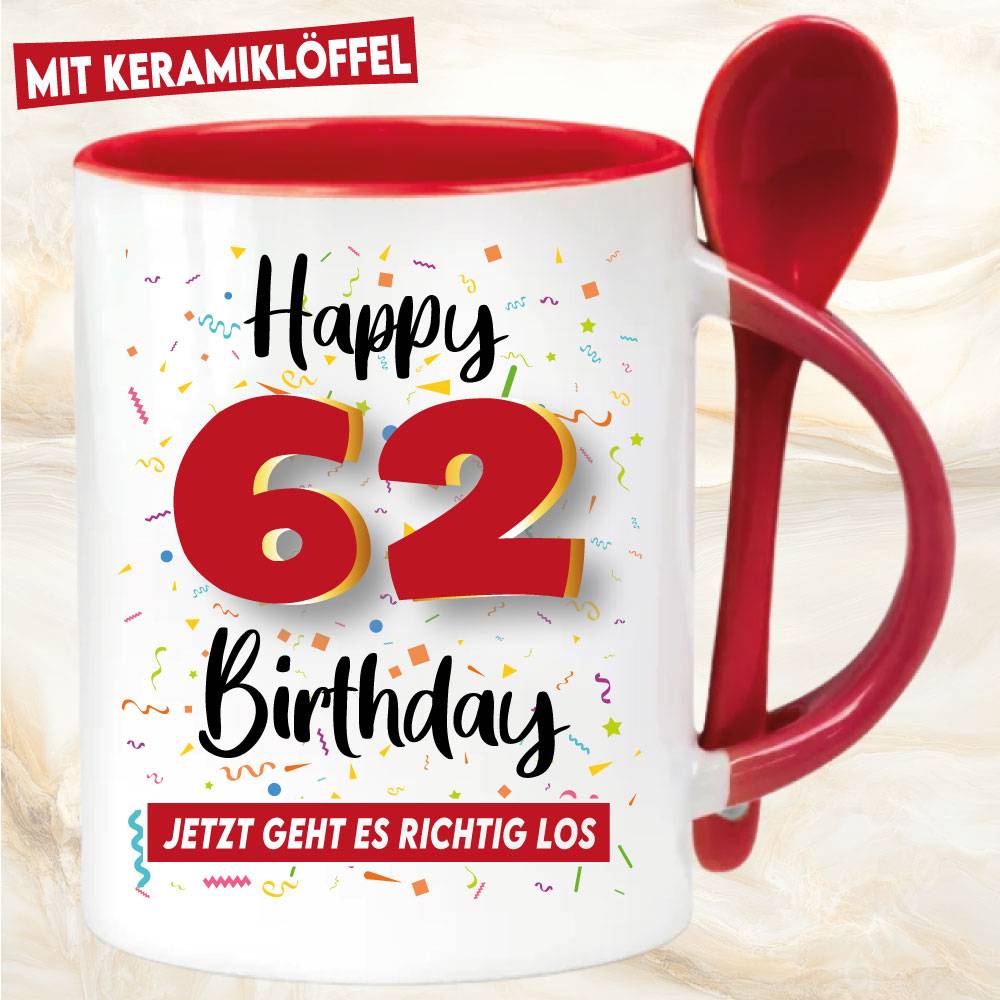 Löffeltasse Rot 330ml