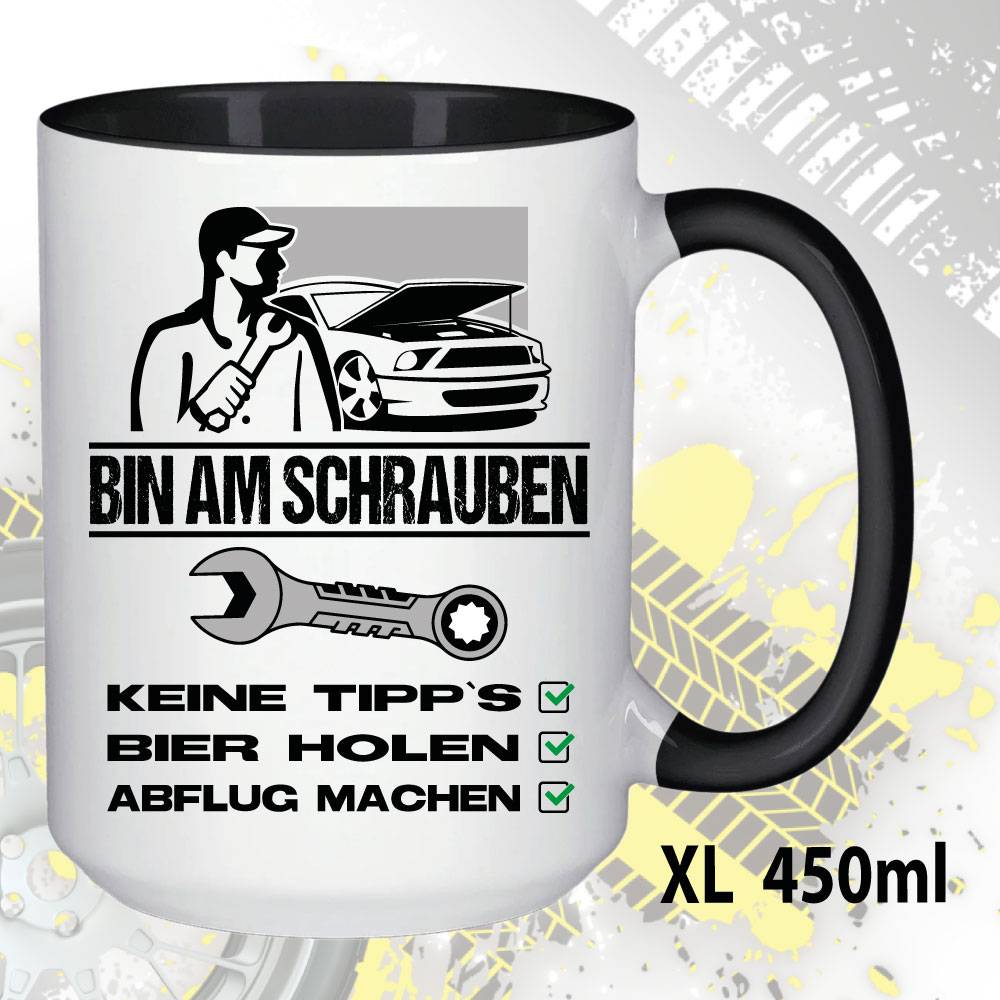XL Schwarz 450ml