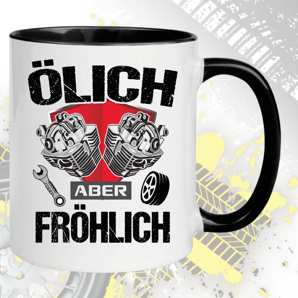 Ölich und Fröhlich.KFZ-Mechaniker.