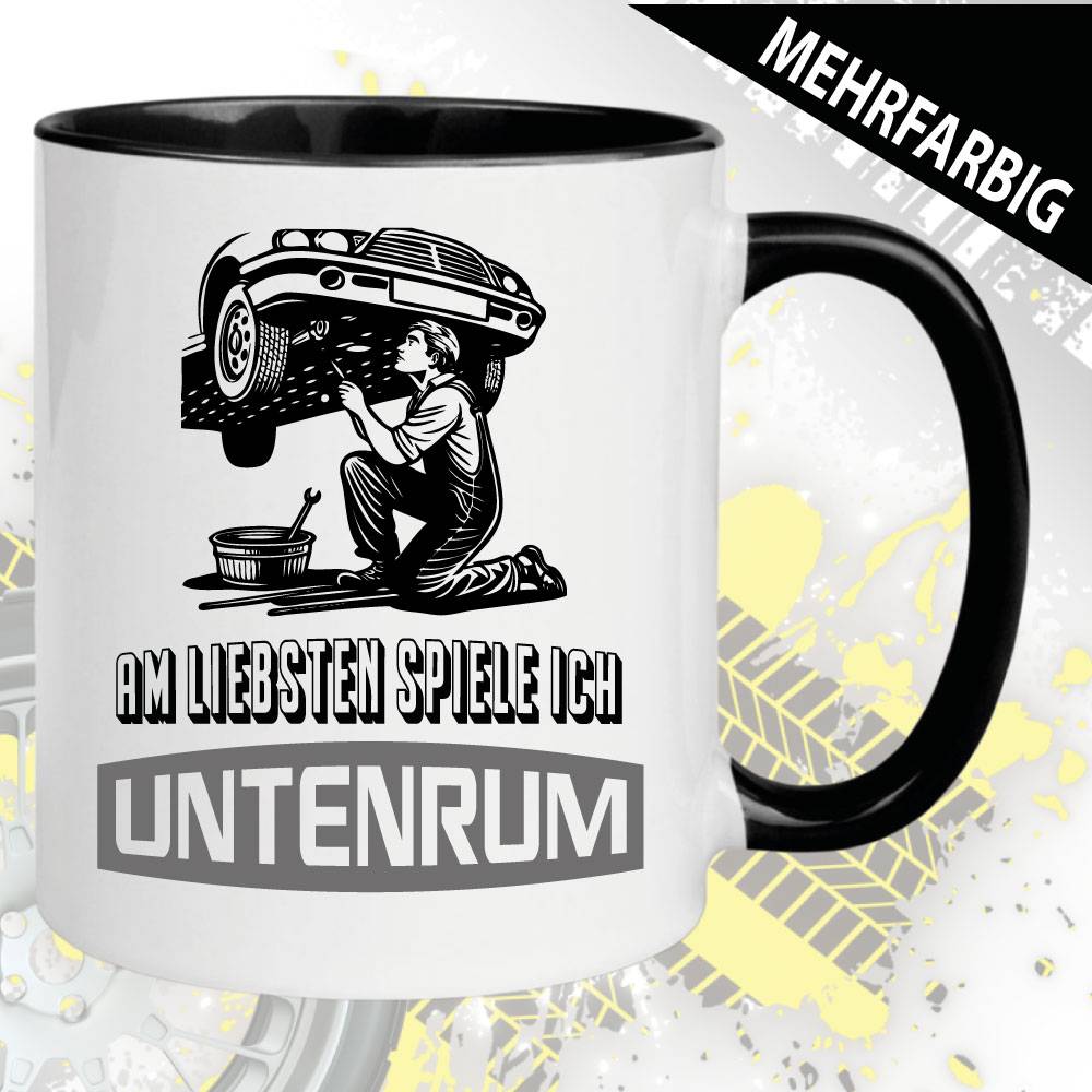 Unterboden.KFZ-Mechaniker.Autoschrauber.Automechaniker.