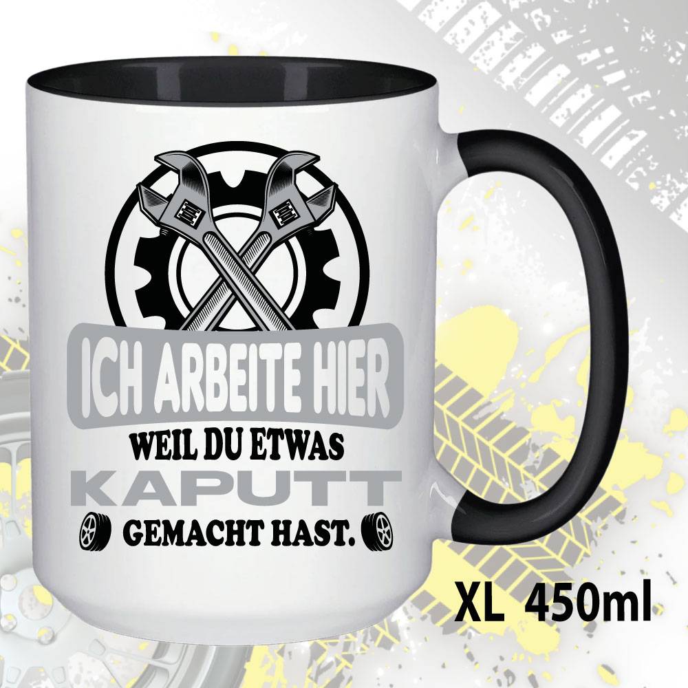 XL Schwarz 450ml