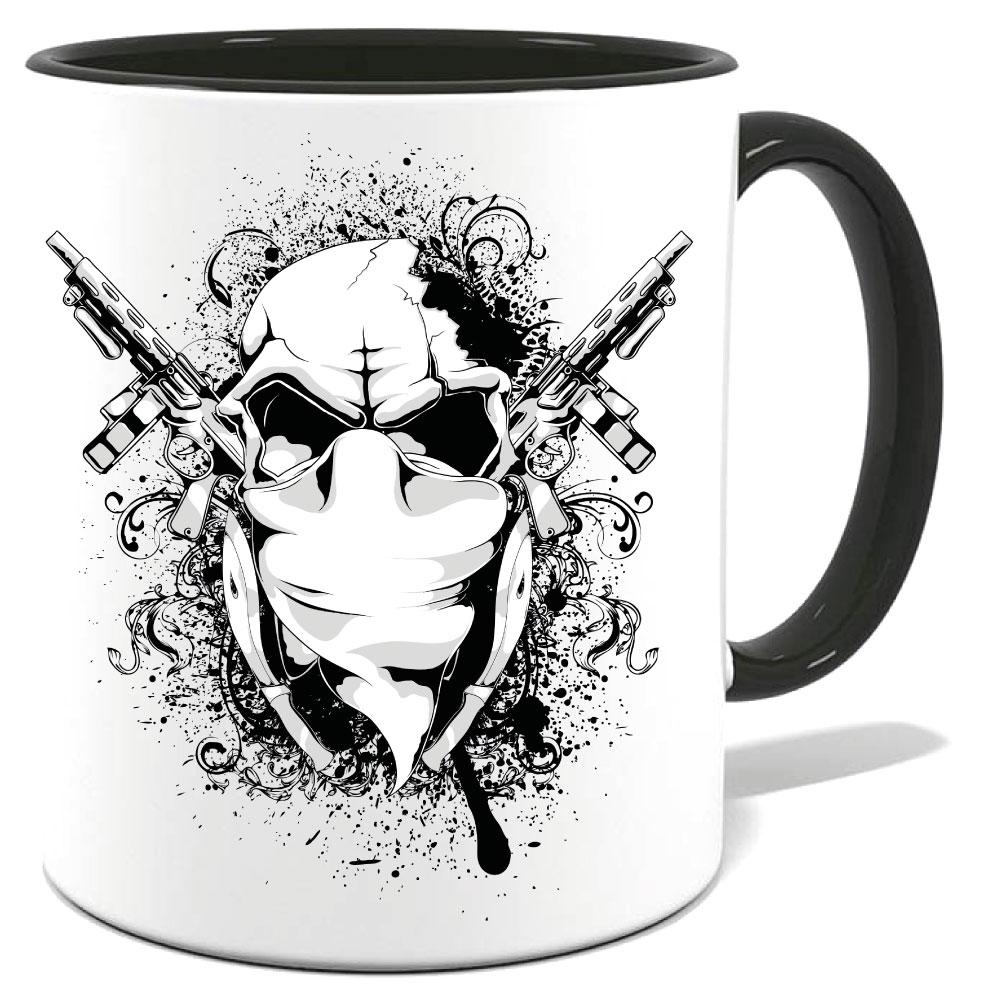 Tasse bedruckt mit Two Guns