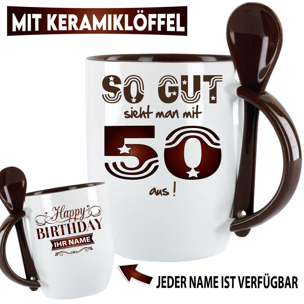 Loeffelbecher So gut kann man mit 50 aussehen Schwarz