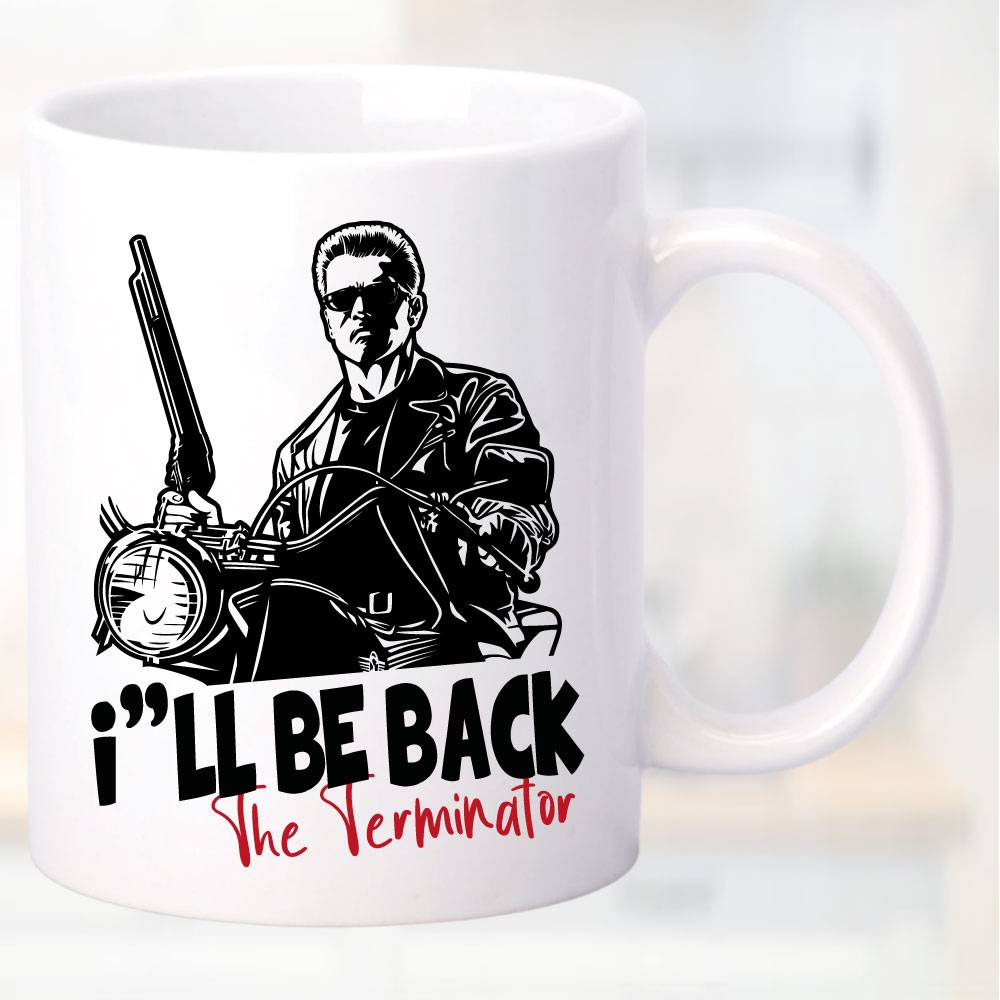 Tasse Weiss Terminator