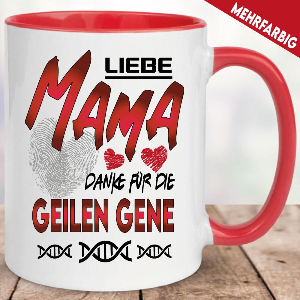 Tasse zum Vatertag Super Papa in Blau und Schwarz