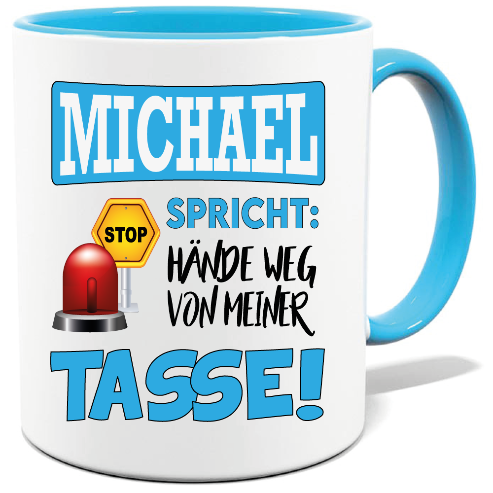 Hände weg von meiner Tasse