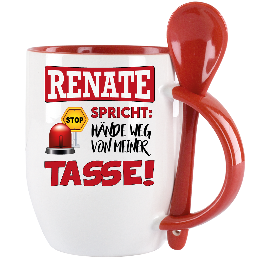 Hände weg von meiner Tasse