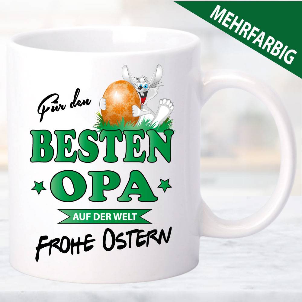 Ostertasse Bester Opa auf der Welt